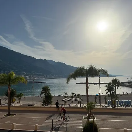 Victoria - Carre D'or - Terrasse - 50 M Mentona